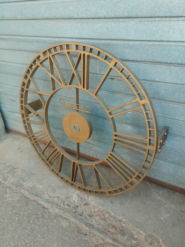 estructura reloj hierro pared 96.8x22 1u